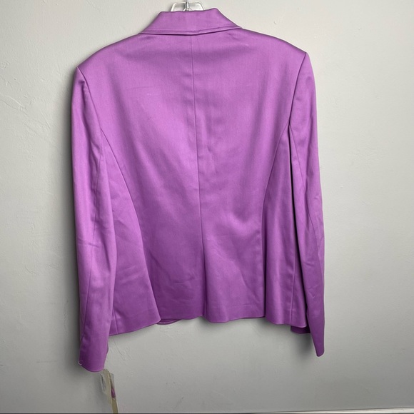 Amanda Smith Stretch Purple Skirt Set Size 12 NWT - Picture 8 of 16